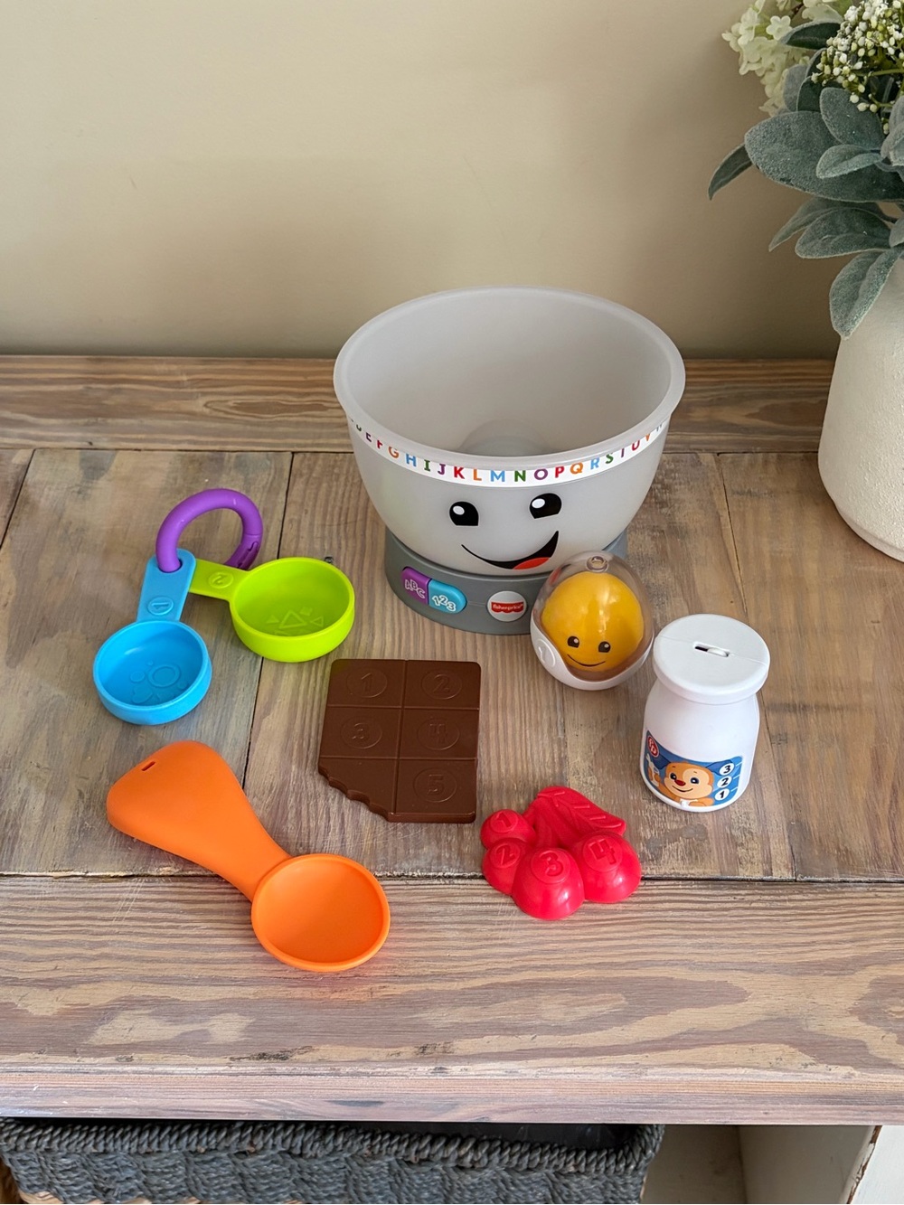 Fisher Price Laugh & Learn Magic Mixing Bowl Set 🍪🍒